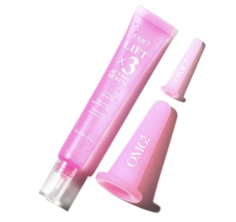 OMG! LIFT x3 Action Serum w/cupping kit